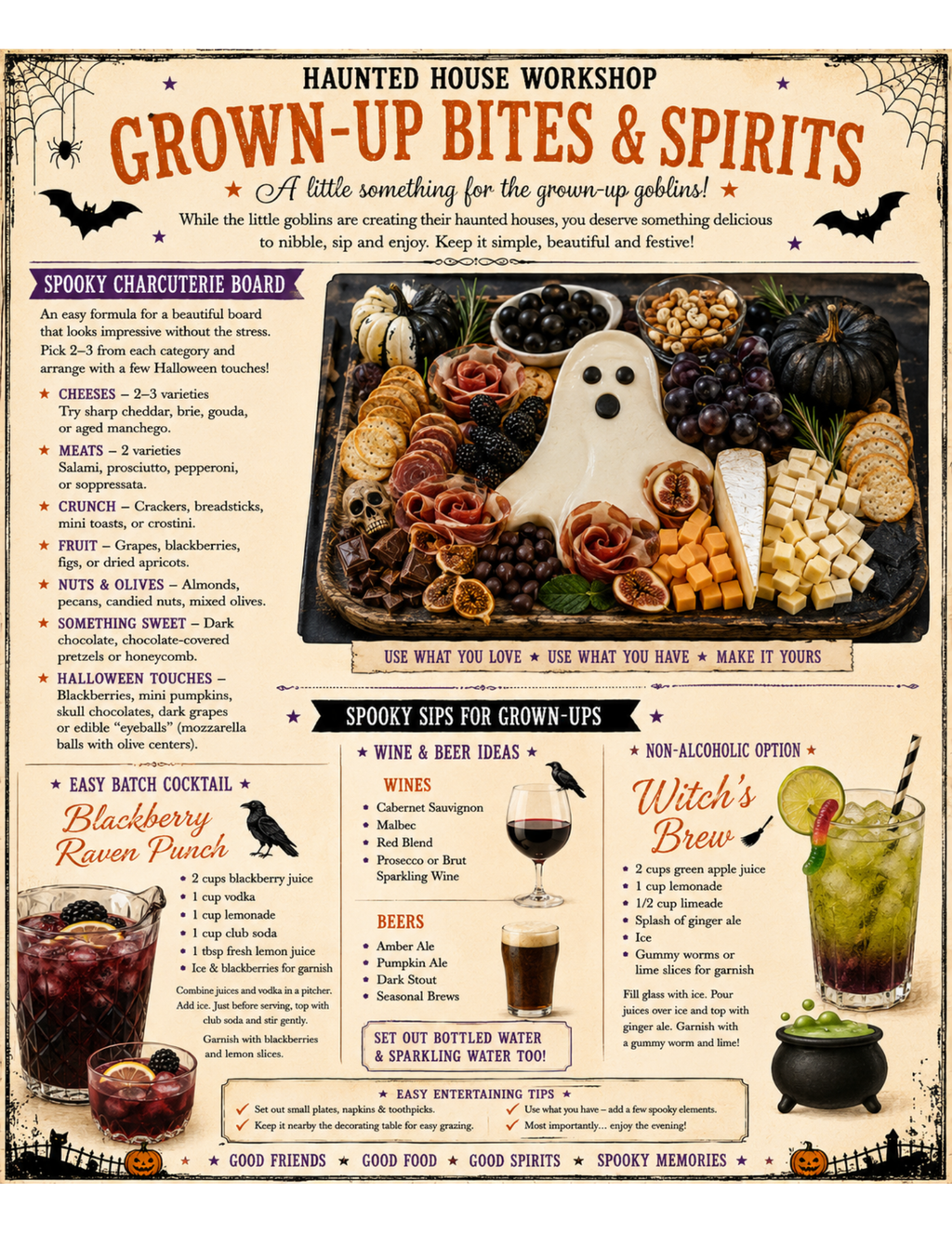 The Grand Halloween Party Guide & Printables
