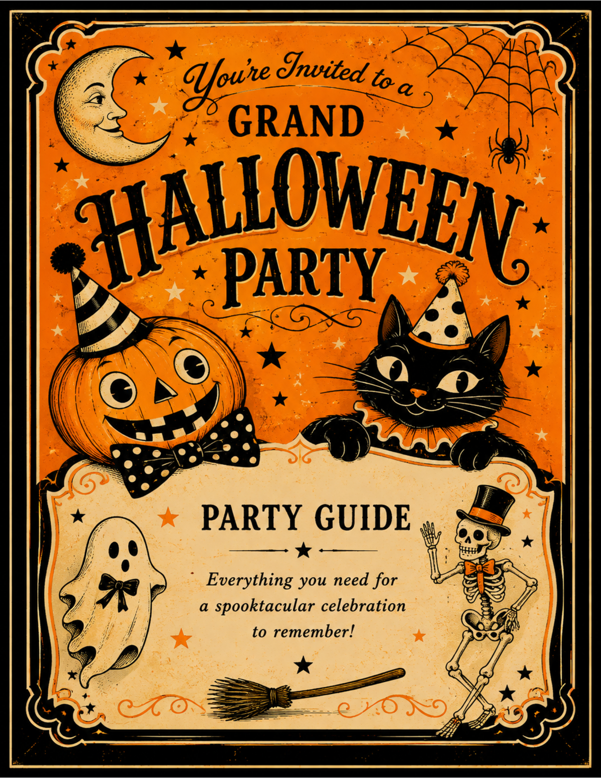 The Grand Halloween Party Guide & Printables
